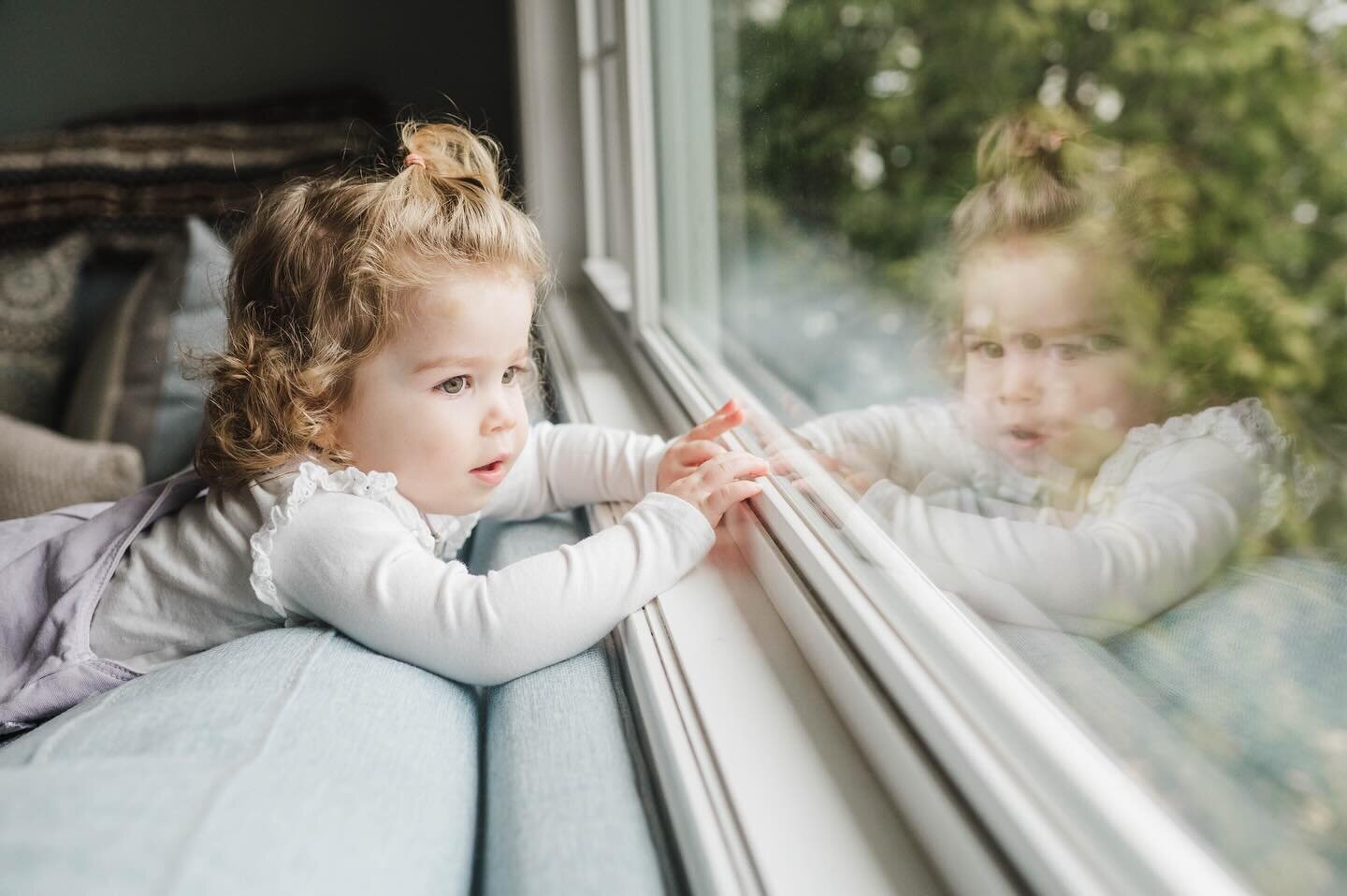 Sometimes home is the best place for your session (regardless of how imperfect you might think it looks)!This family switched their outdoor session to indoor at the last minute and I think it worked out in their favor. Toddlers are so finicky, and th