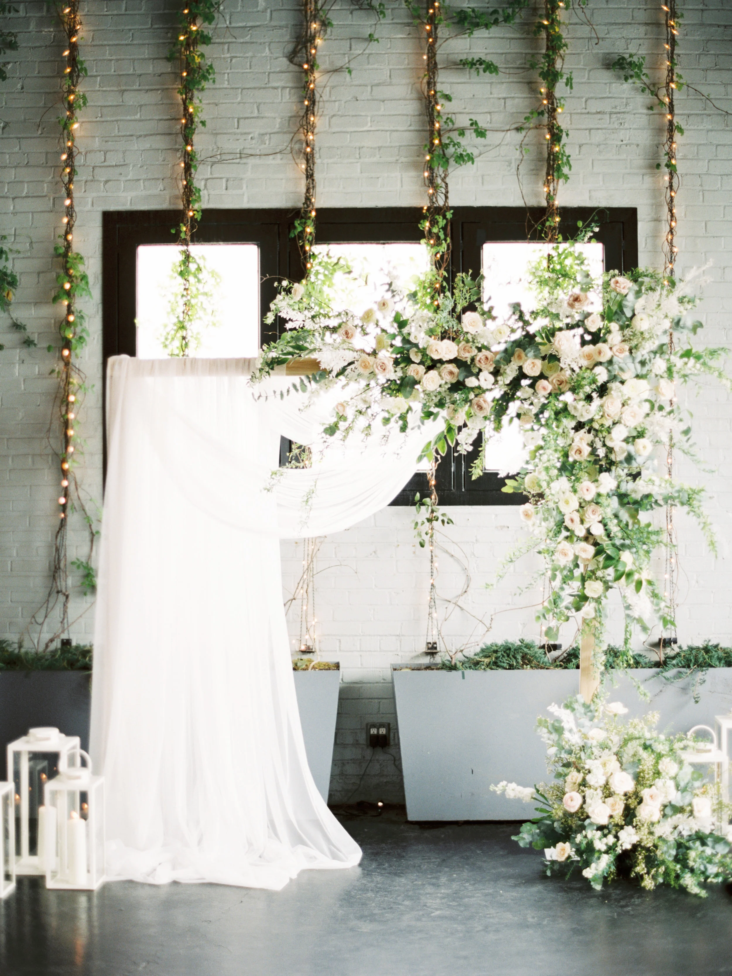 Ceremony Arch _ One Flower by L