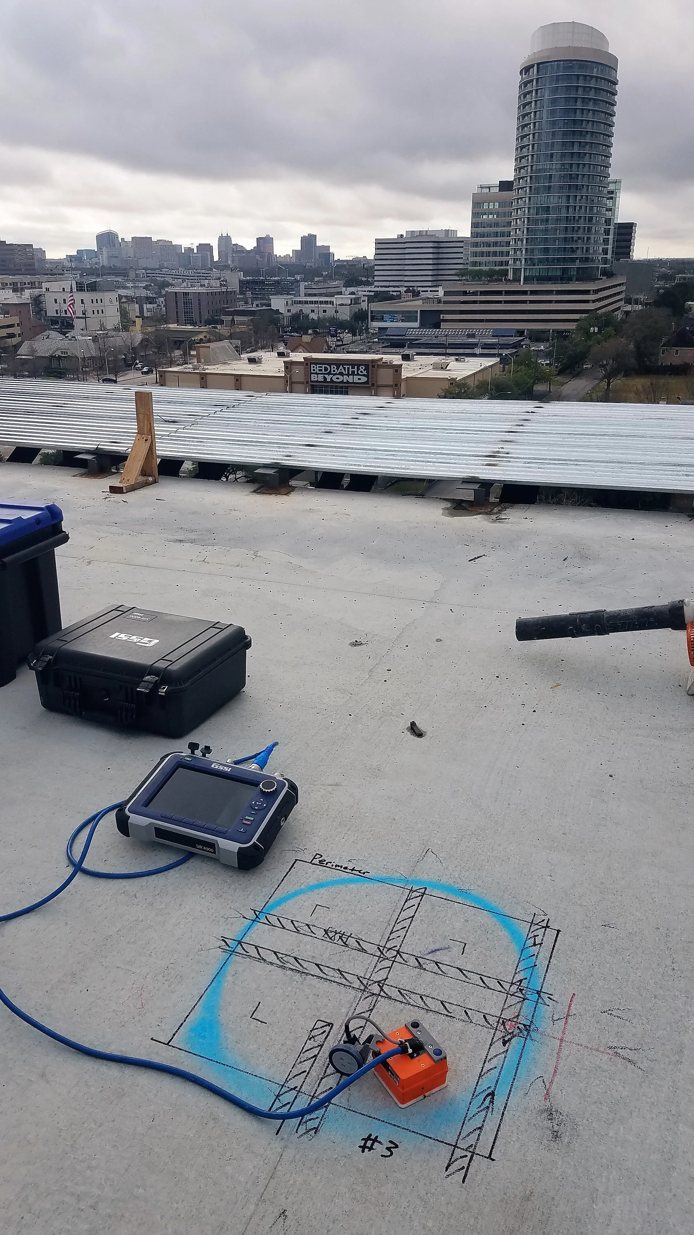 Concrete X-ray in Houston Texas