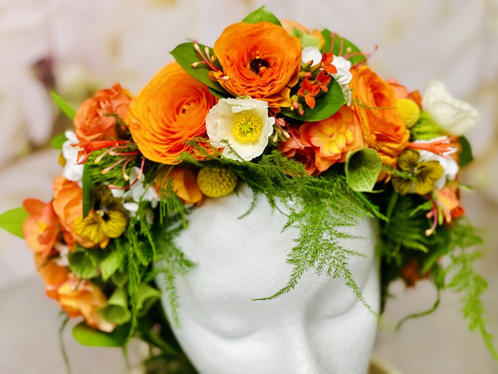 Flower Crown | Garden Girl Flowers | Eugene Flower Delivery