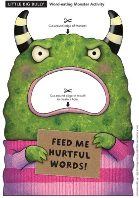 Word-eating Monster Activity