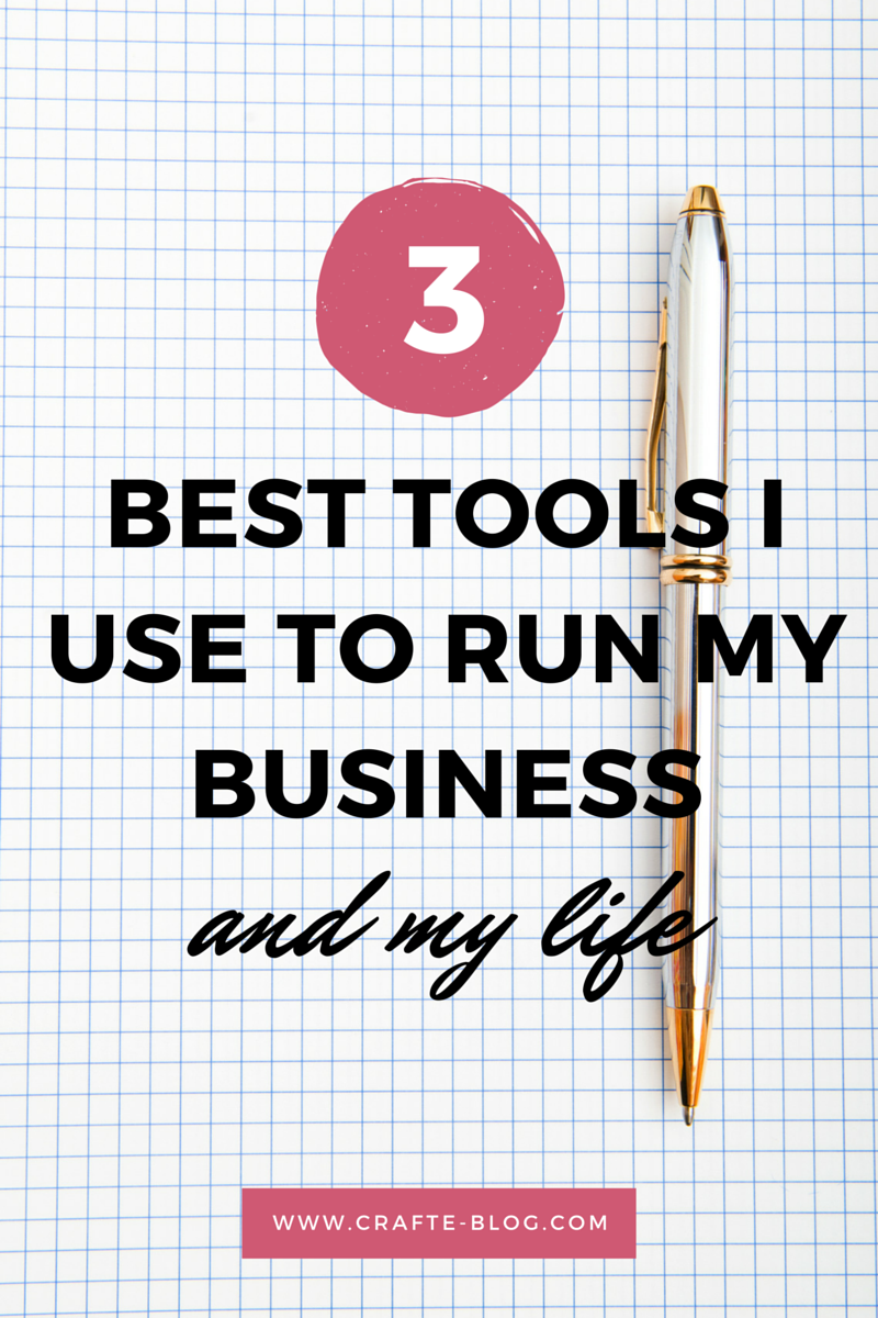 The 3 Best Tools I Use to Run My Business 