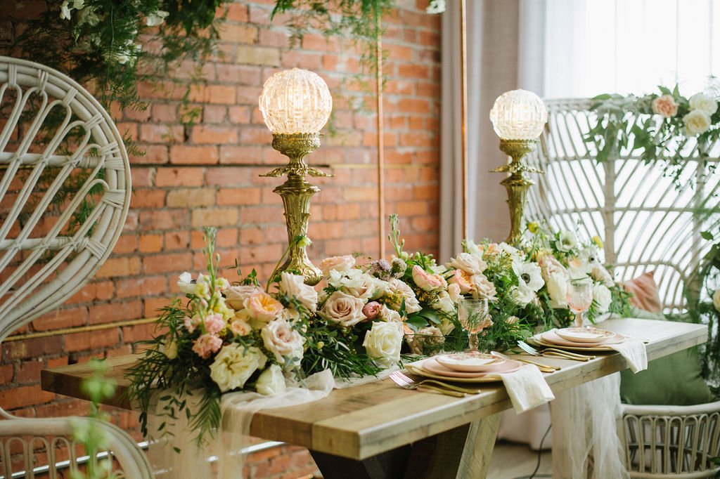 Head Table Decor Inspiration With Pastel Colours And Hints Of Crystal In Calgary Alberta.jpg
