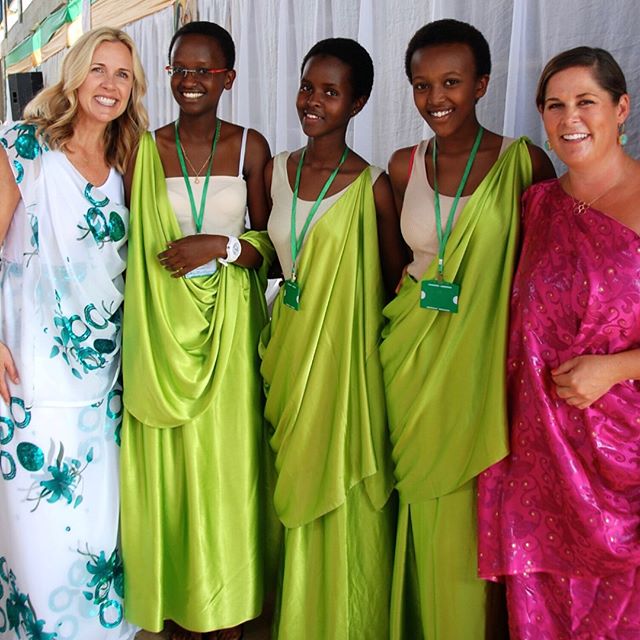 On #womensequalityday, I feel very fortunate to be part of @rwanda_girls_initiative, an organization that helps girls in Rwanda reach their fullest potential. When co-founders Soozi McGill and Shal Foster first decided to build a girls&rsquo; school 