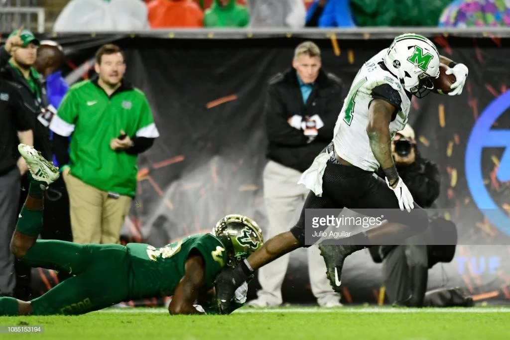 NCAAF: DEC 20 Bad Boy Mowers Gasparilla Bowl - Marshall v South Florida(Photo by Julio Aguilar/Getty Images)