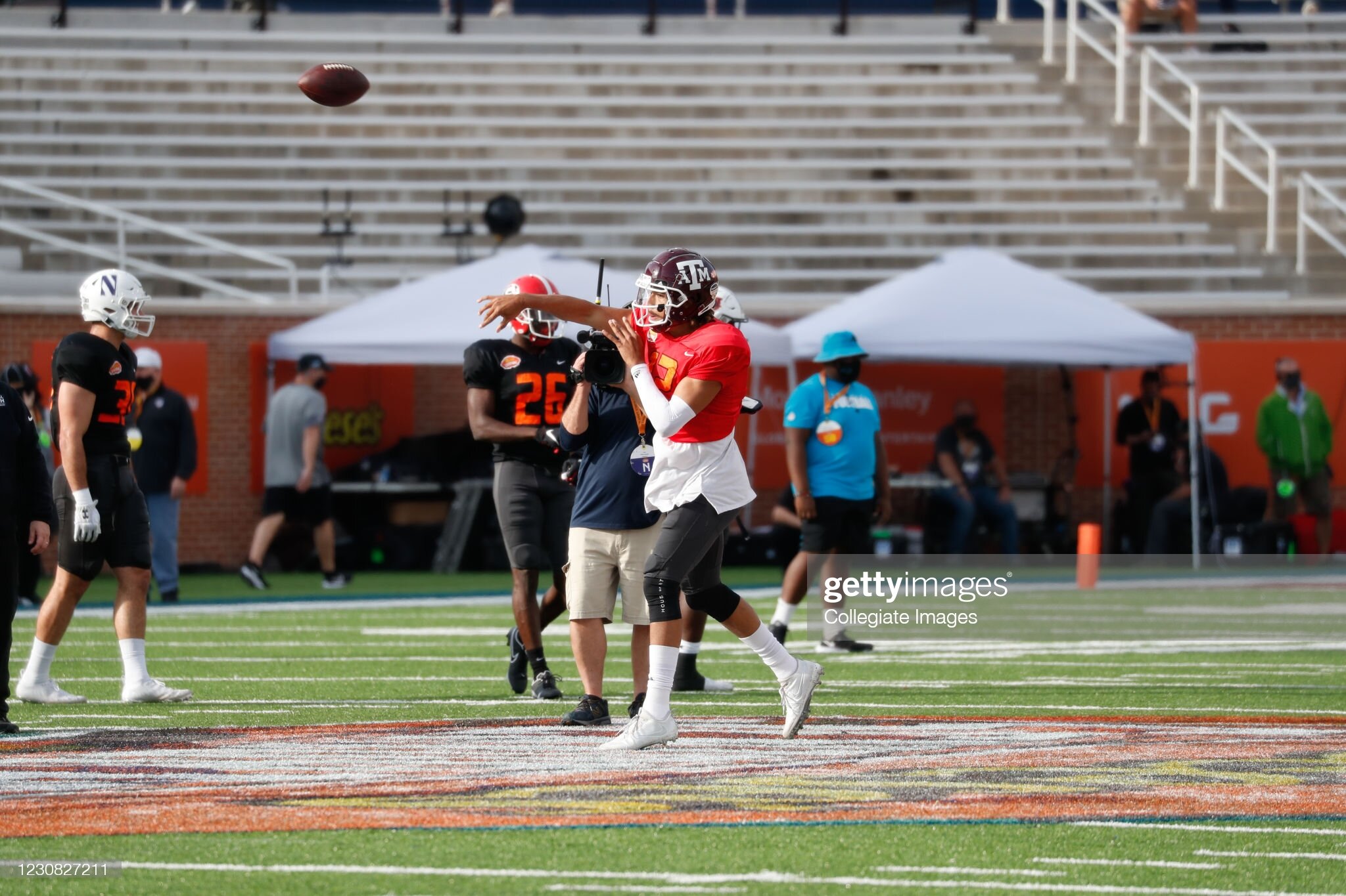 Senior Bowl MVP Kellen Mond Stands Out Amongst the Quarterbacks&nbsp;