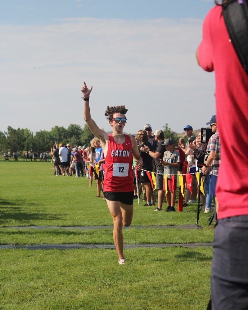 Congrats to Logan Gullett for winning the first meet of the year, the Rocky Mountain Lobo invitational. This is such an impressive feat as both 4A and 5A schools were there, and a great way to kick of his season. Strength training truly helps runners