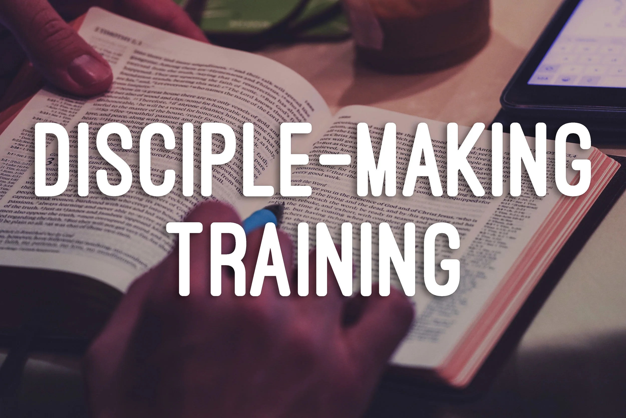 Disciple-Making Training