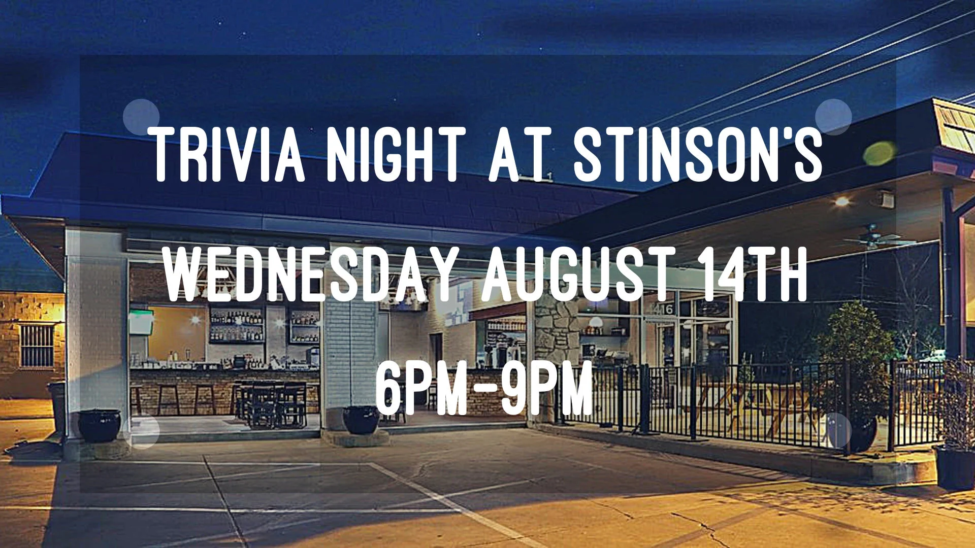 Trivia Night at Stinson's