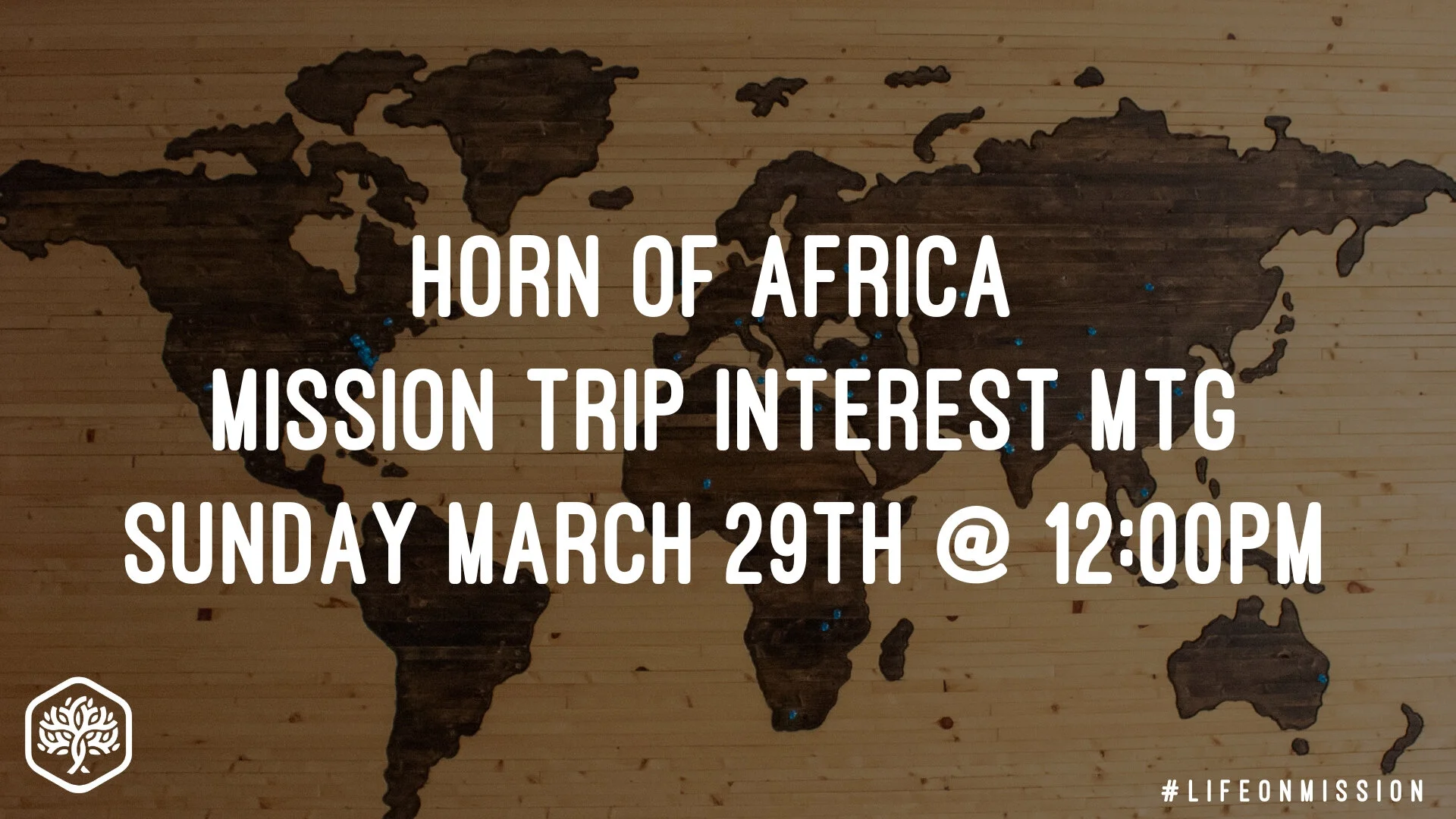 Horn of Africa Mission Trip Interest Meeting