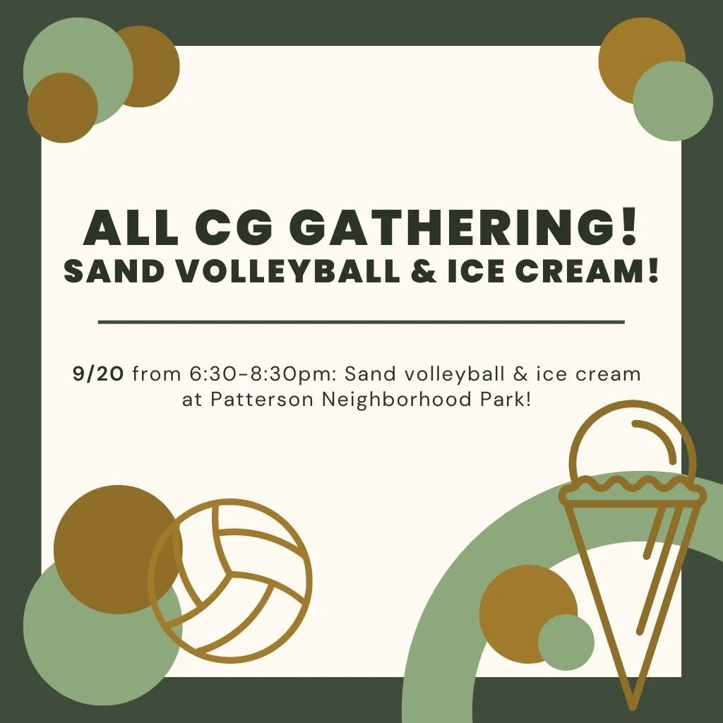 All CG Gathering: Volleyball & Ice Cream