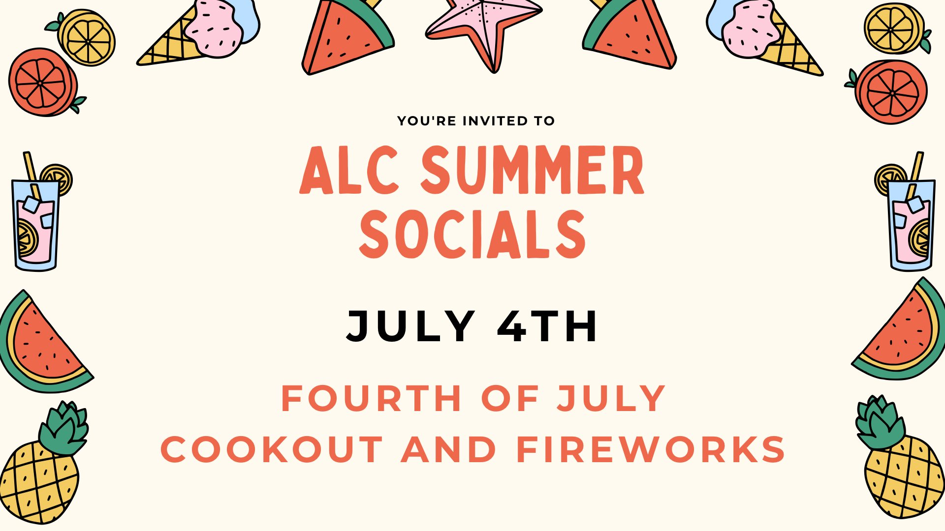4th of July Summer Social