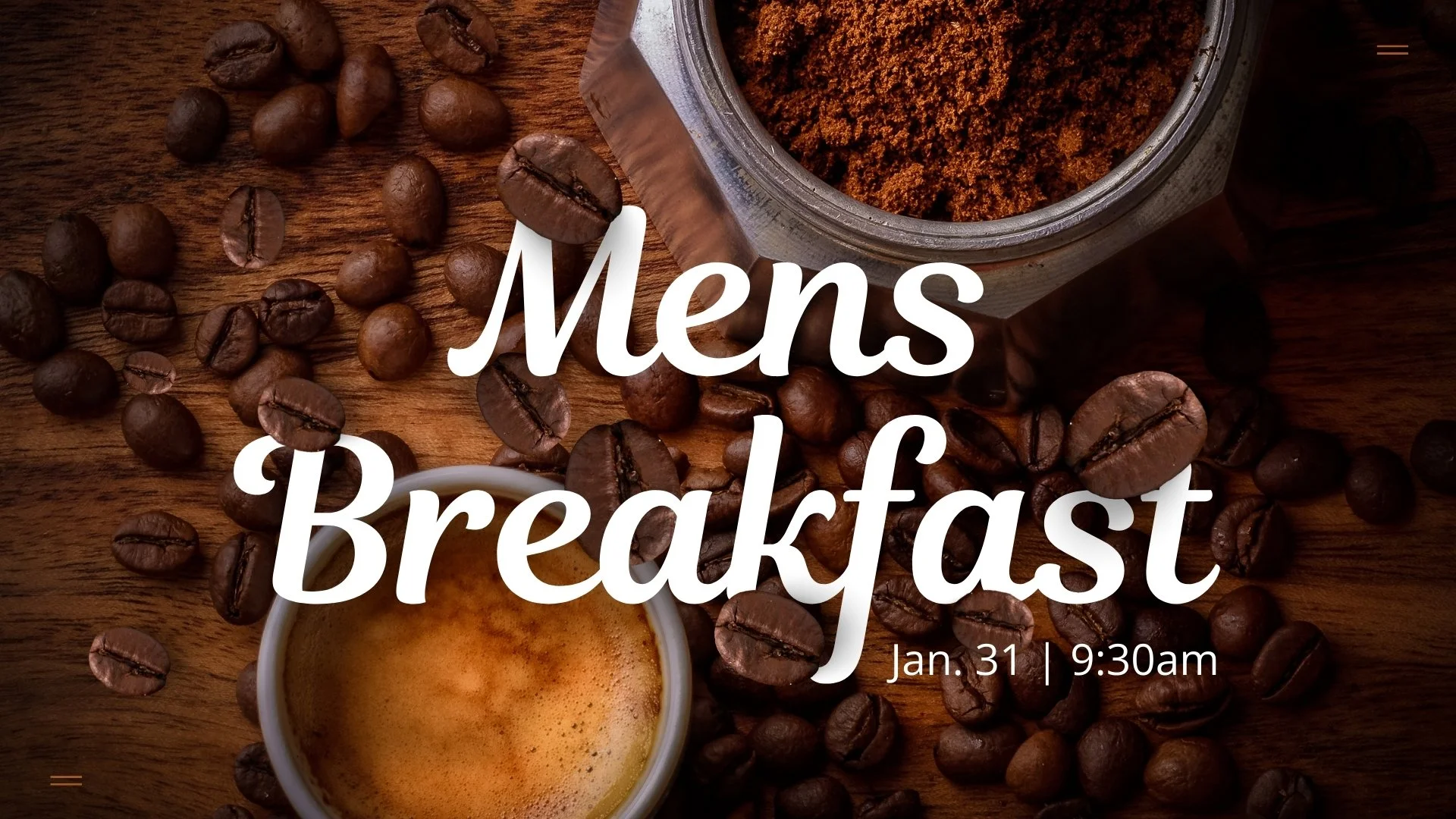Men's Breakfast