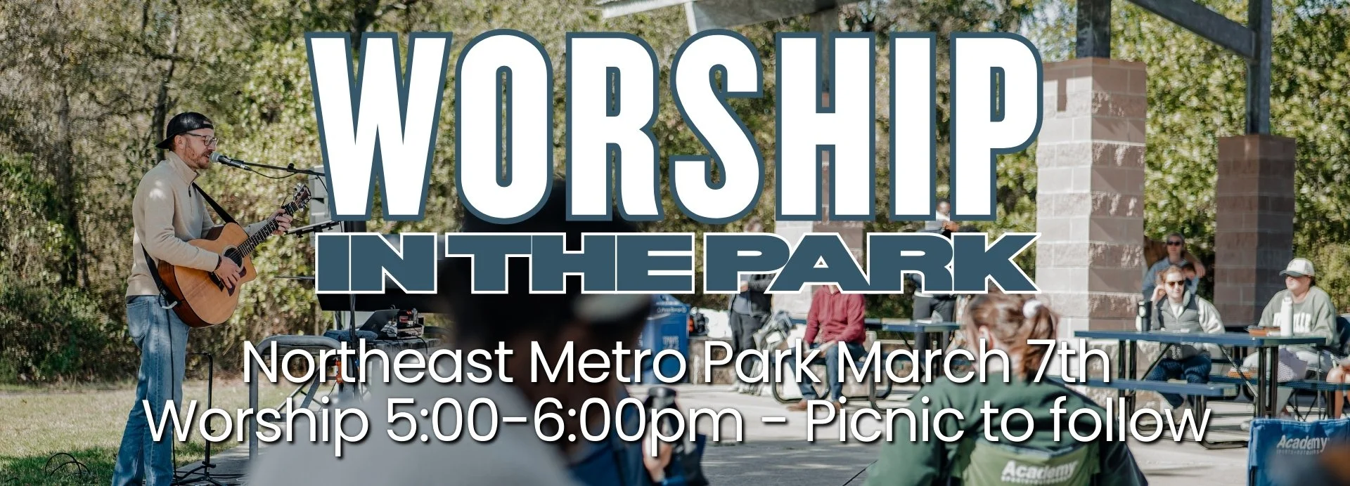 Worship in the Park (on a Saturday!)