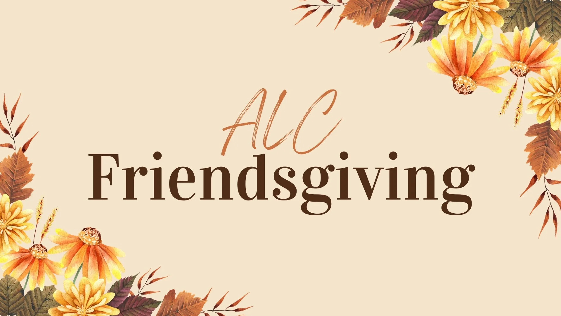 Friendsgiving Potluck