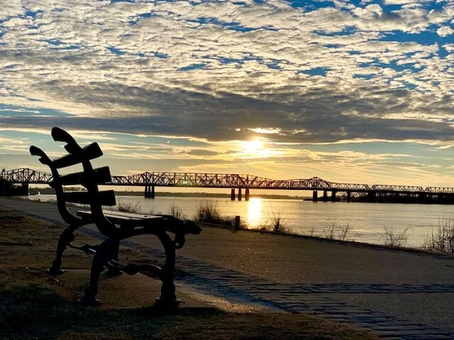 The Mississippi River in Memphis