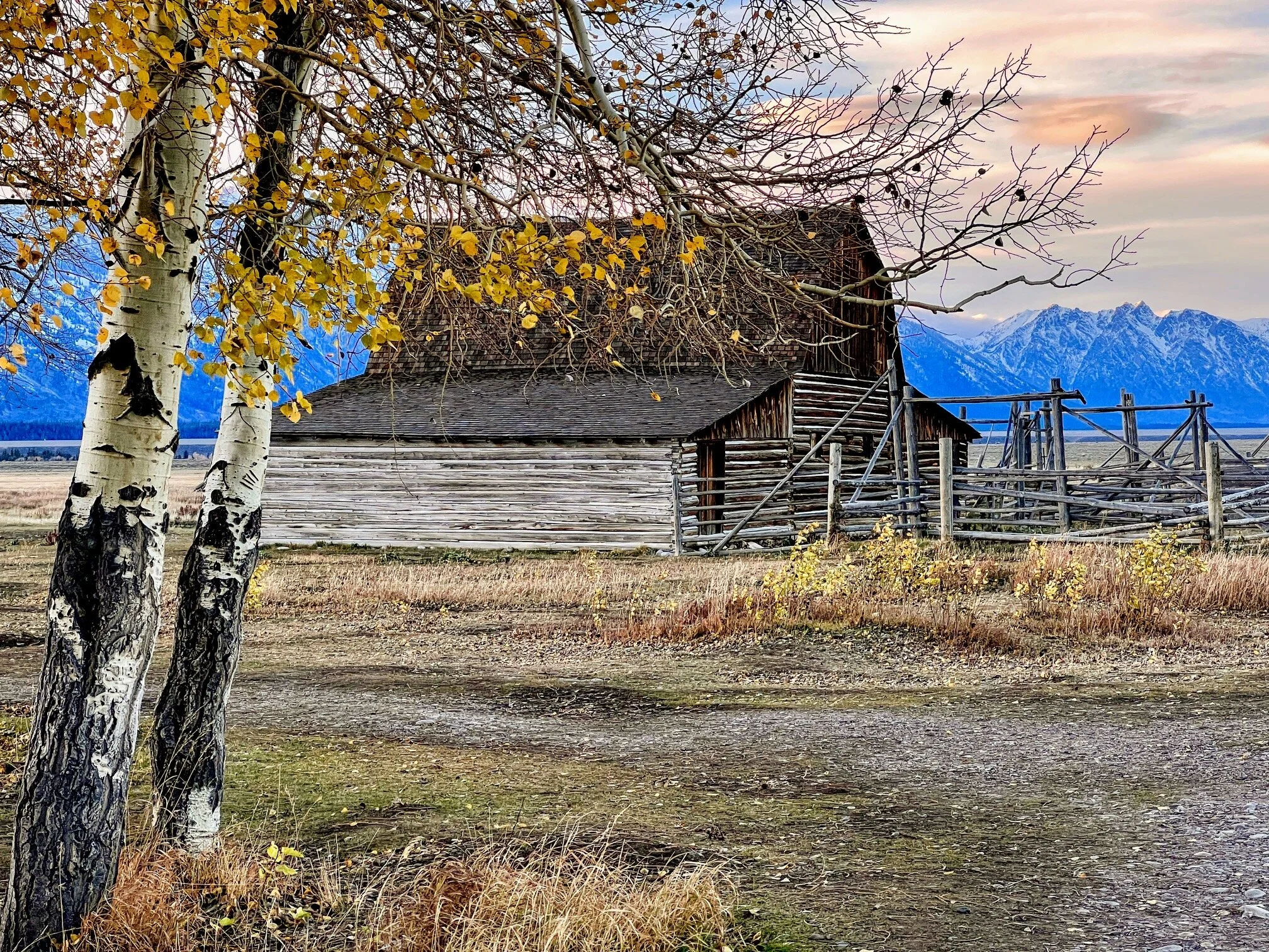  Mormon Barn close to Grand Teton National Park 