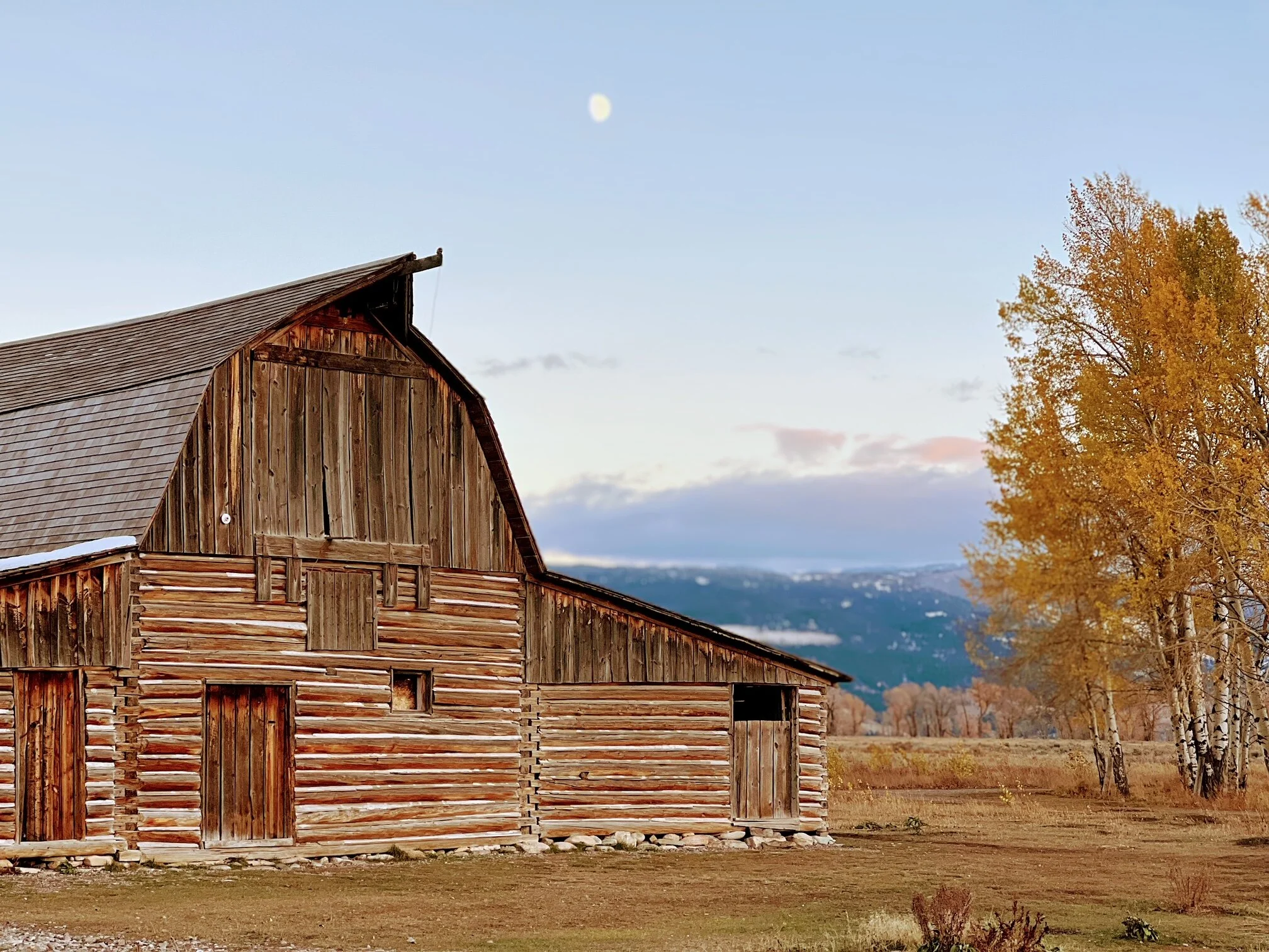  Mormon barn close to Grand Teton National Park 