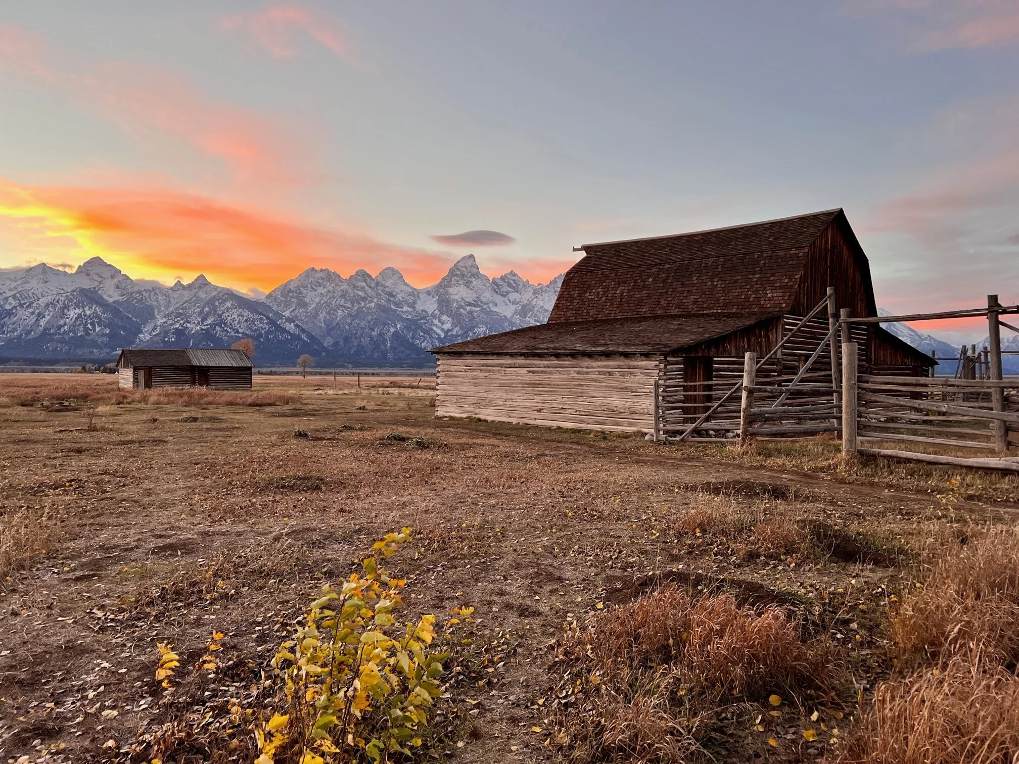  Mormon barn close to Grand Teton National Park 