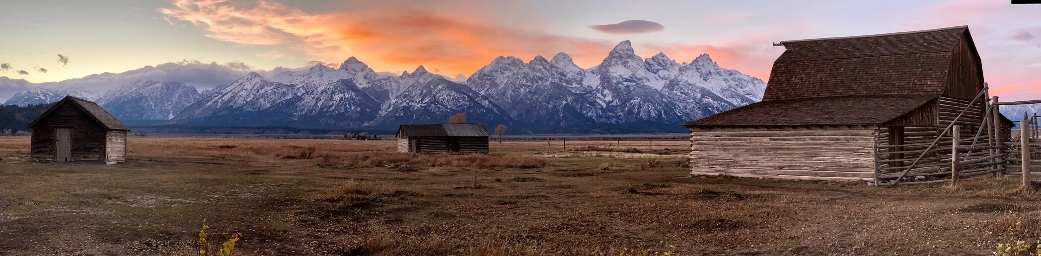  Mormon barn outside of Grand Teton National Park 