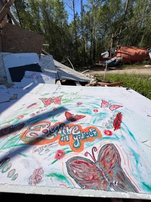  McLain 2022, one week after tornado  