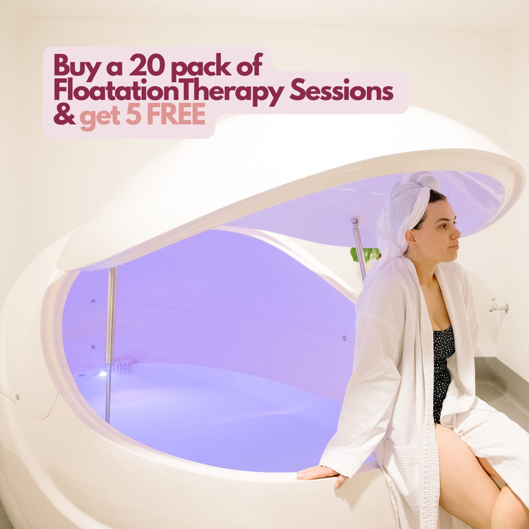 buy 20 get 5 free float therapy inglewood perth, Fremantle birthday offer