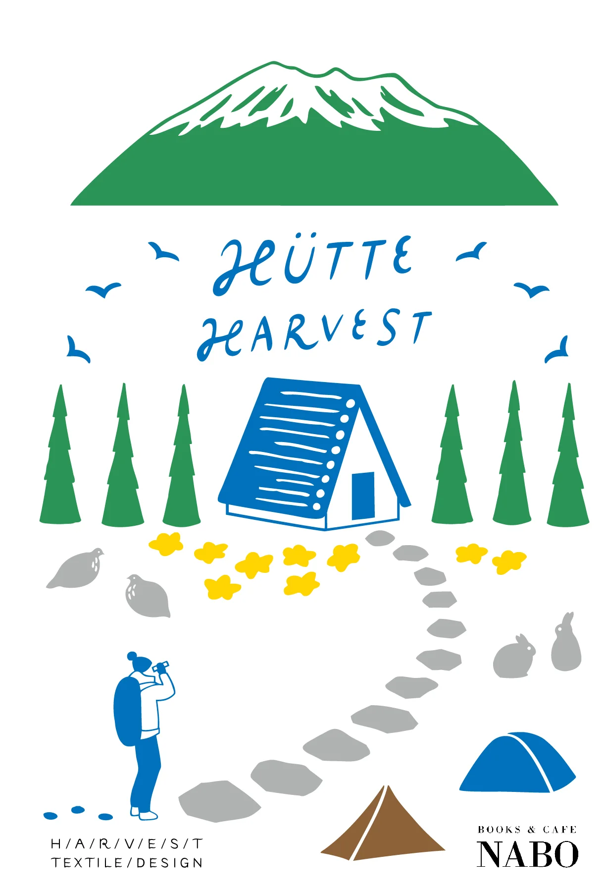 HUTTE HARVEST pop up store