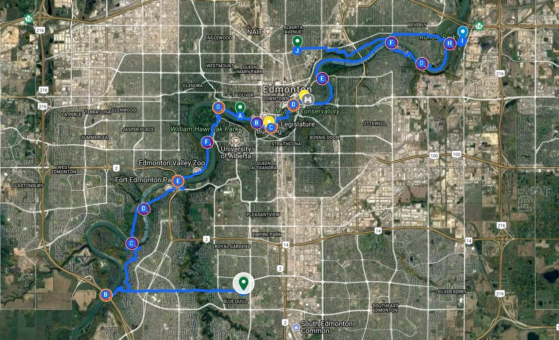 EPCOR RiverFest Ride the Bridges: Thirteen Bridges Tour
