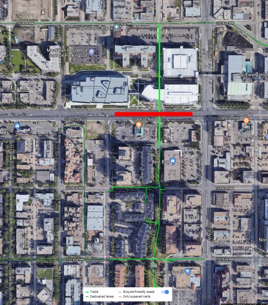Valley Line West LRT: Opposition to 110 St sidetrack and 149 St interchange