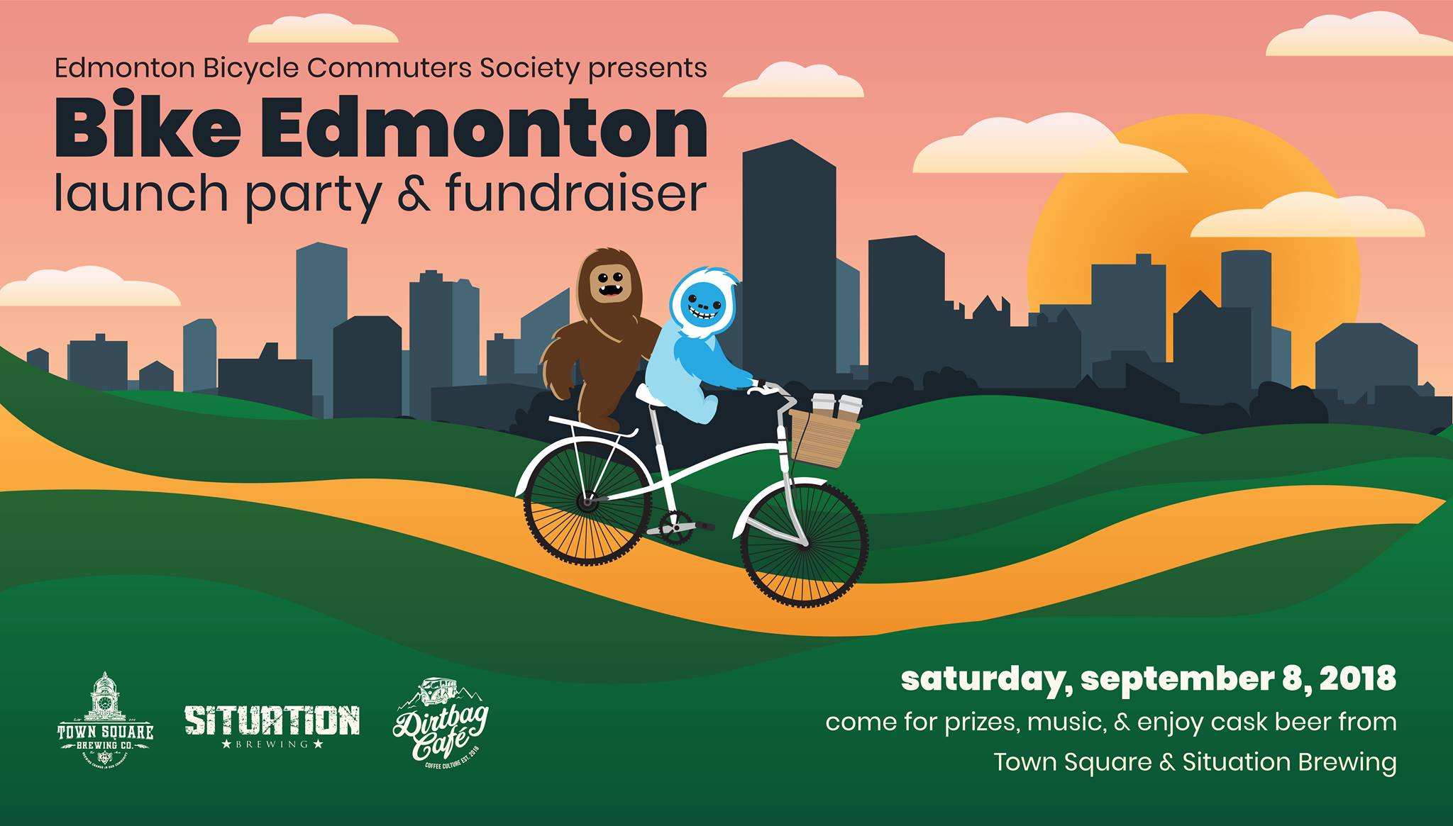 Bike Edmonton Launch Party and Fundraiser