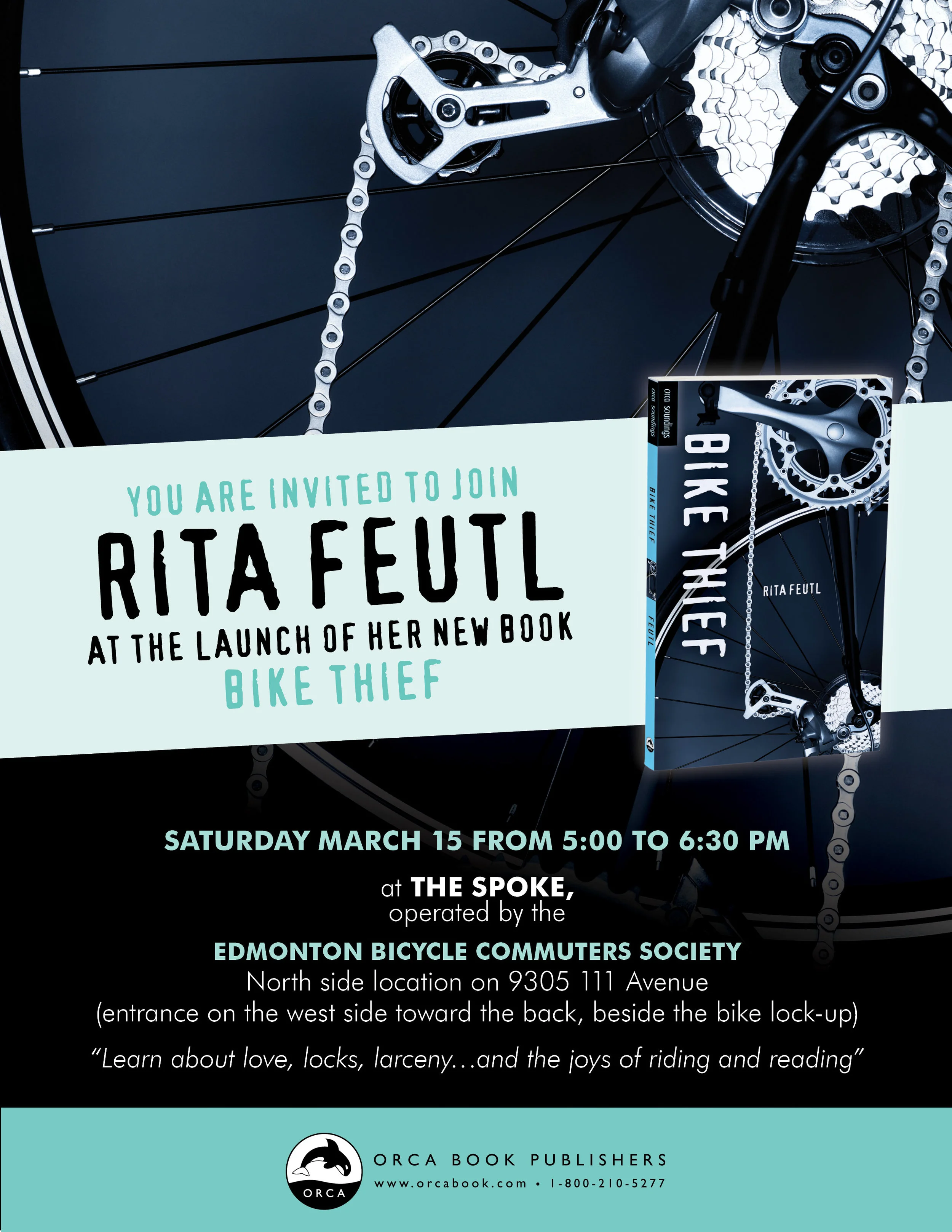 Bike Thief book launch