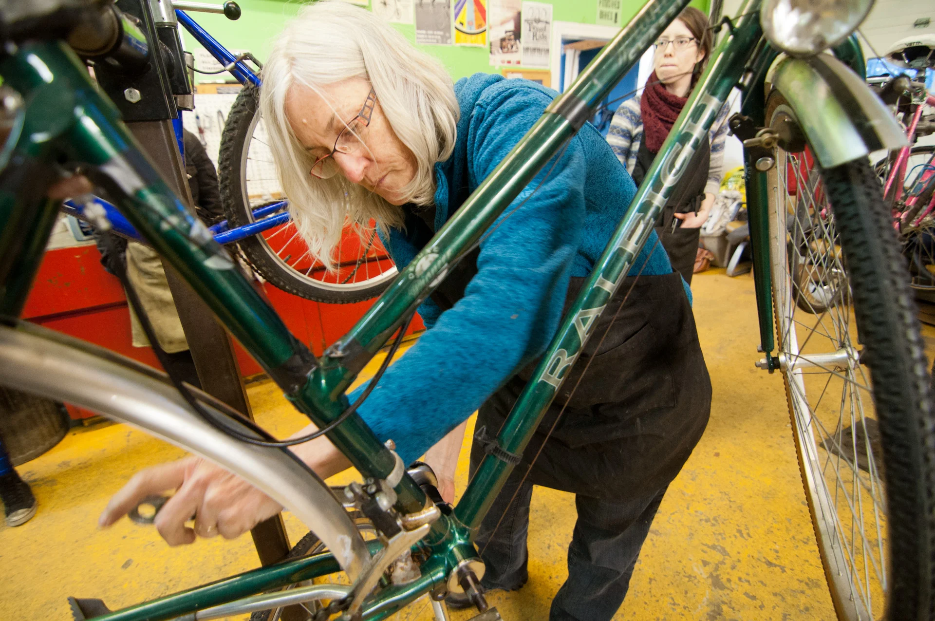 Volunteer for BikeWorks