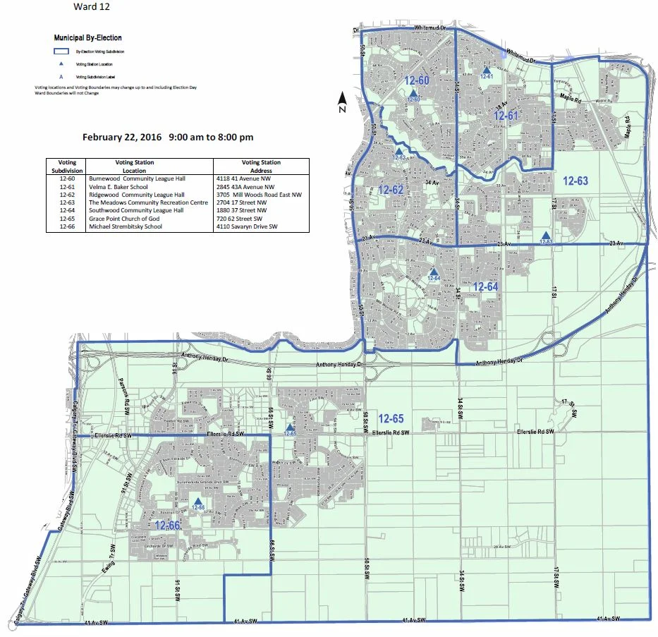 Ward 12 By-election