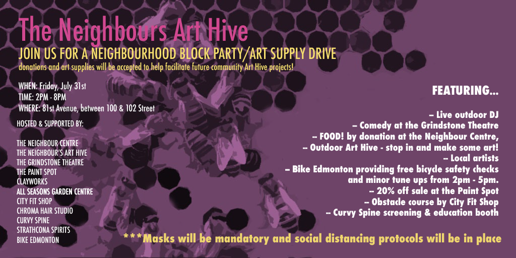 Minor bicycle tune up session and block party!