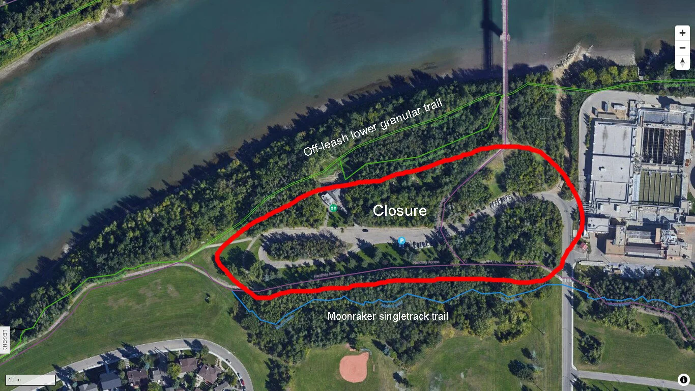 Capilano Park trail closures