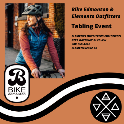 Prizes, inflating tires, and talking about gear at Elements Outfitters