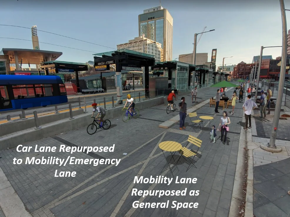 102 Avenue Pedestrianization — Bike Edmonton