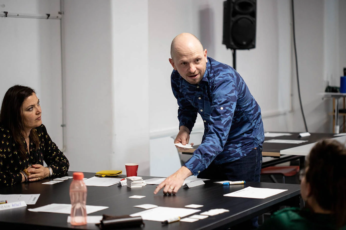 Our Director, Chris Jackson facilitating Thing from the Future - combining design and futures thinking