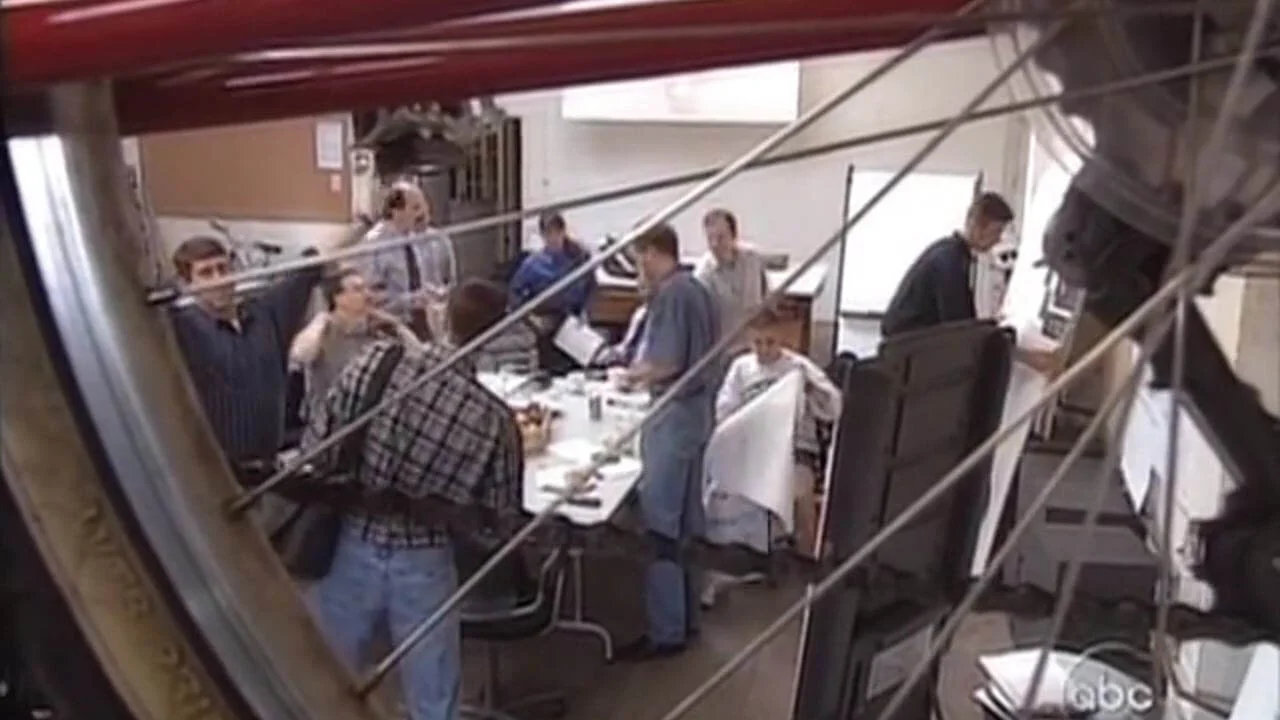 A screenshot from the ABC Nightline IDEO segment from 1999