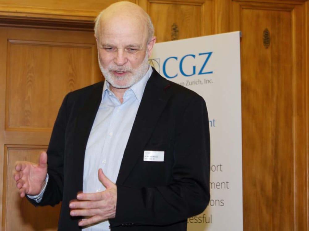 Dr. Herbert Wanner am CGZ Forum "Internet of Things"