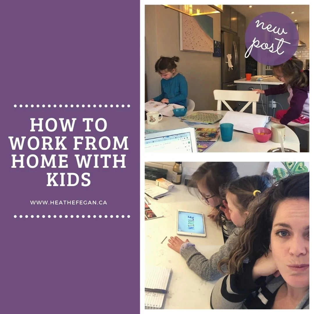How to work from home with kids 