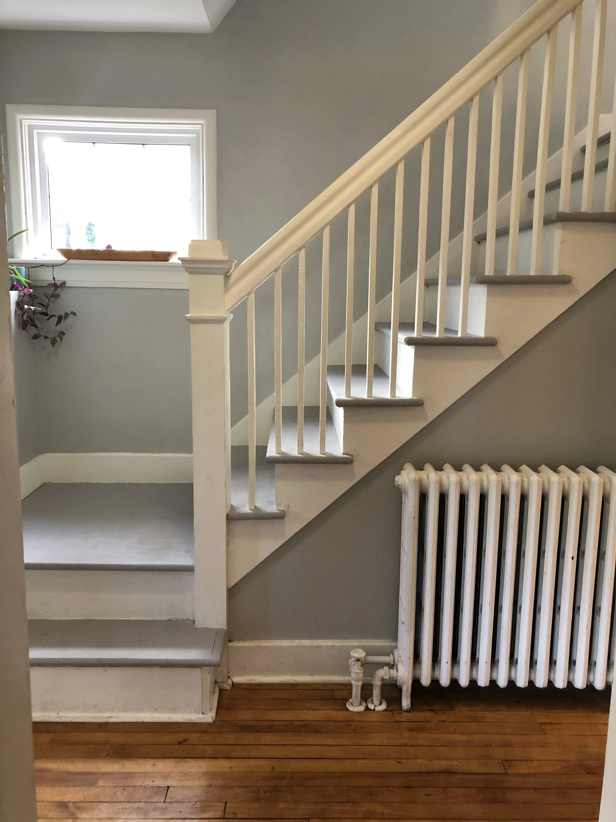 How To Paint A Staircase With Chalk Paint By Annie Sloan The Heather Chronicles