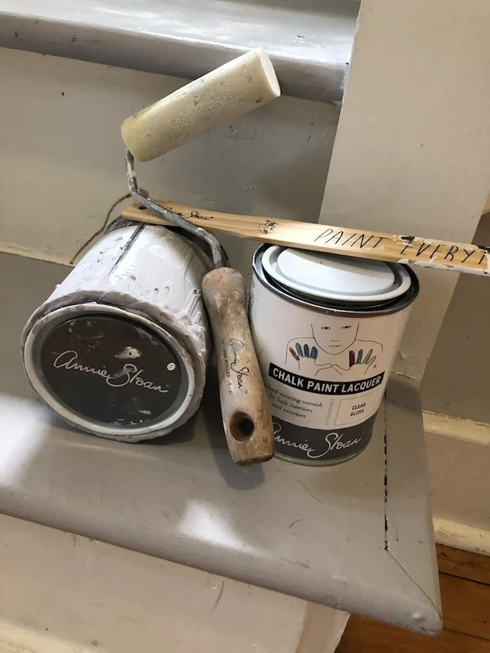 How to paint a staircase with Chalk Paint by Annie Sloan — The Heather