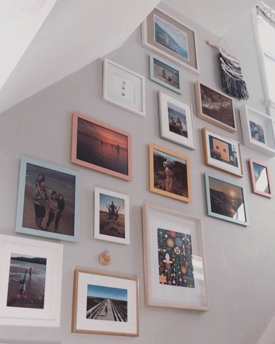 If you&rsquo;ve been thinking of creating a gallery wall my advice to you is DO IT. 

I finally created the gallery of my dreams and I&rsquo;m a little bit obsessed with it. 

The wall leading up our staircases was blank for five years but not anymor