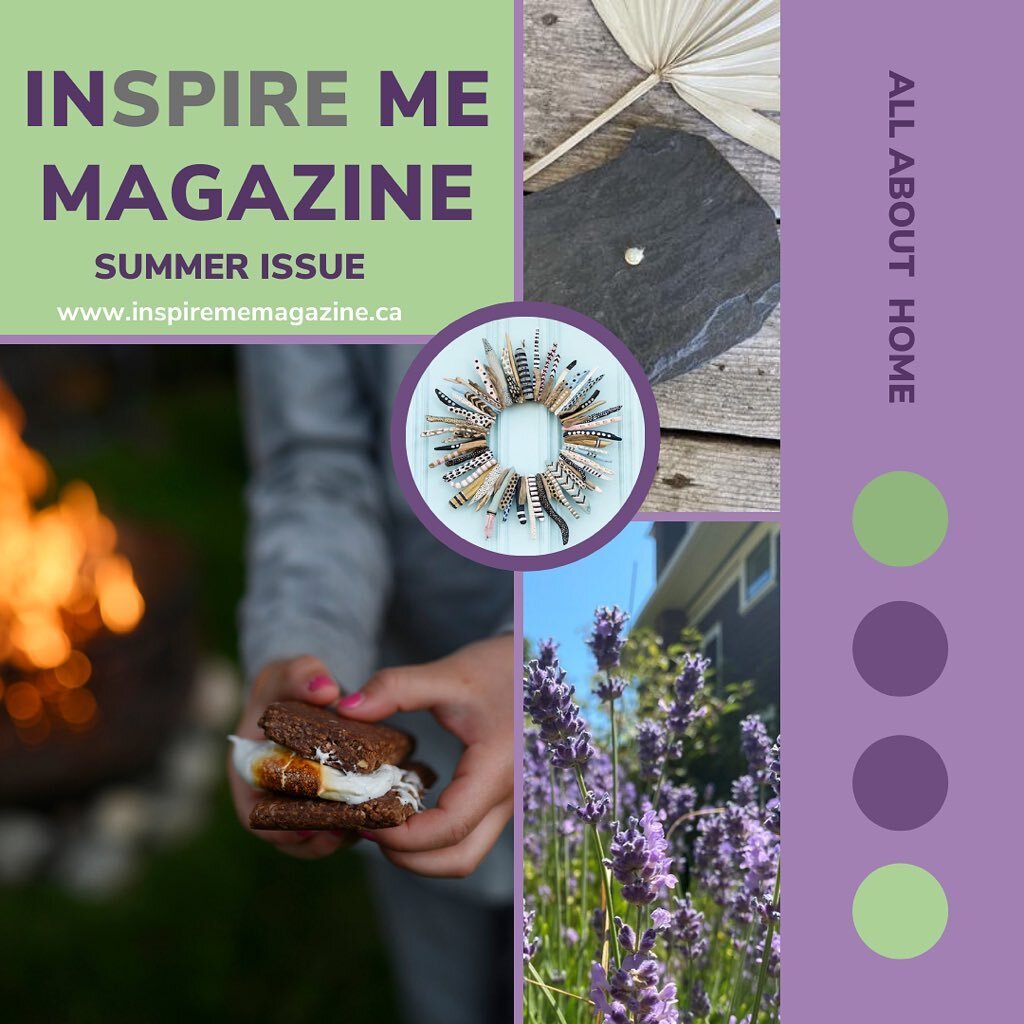 What a day!! 

The summer issue of INSPIRE ME Magazine is live and available online now!

I worked a zillion hours over the weekend. Okay, maybe not a zillion but definitely more in 3 days than I do in a typical week and it felt like a zillion. 

Bas