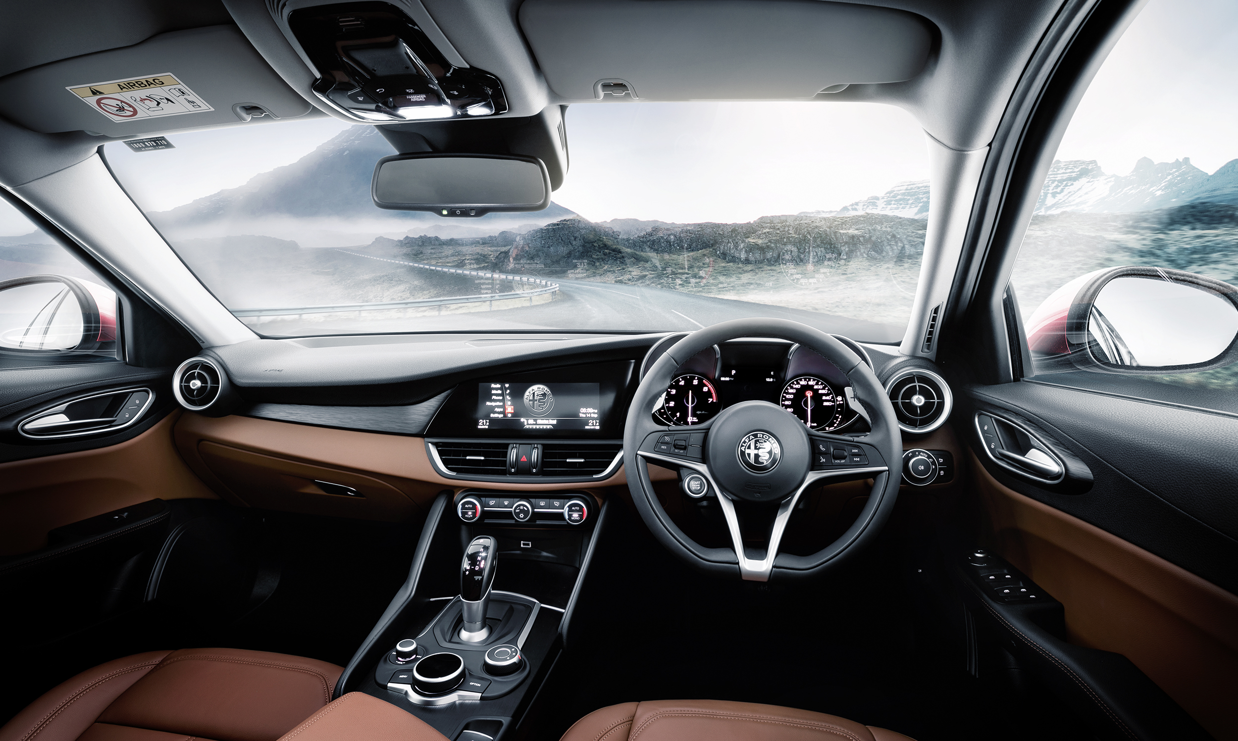 Another composited shot. I matched angles of the interior to the exterior, and went for a cold dramatic look.