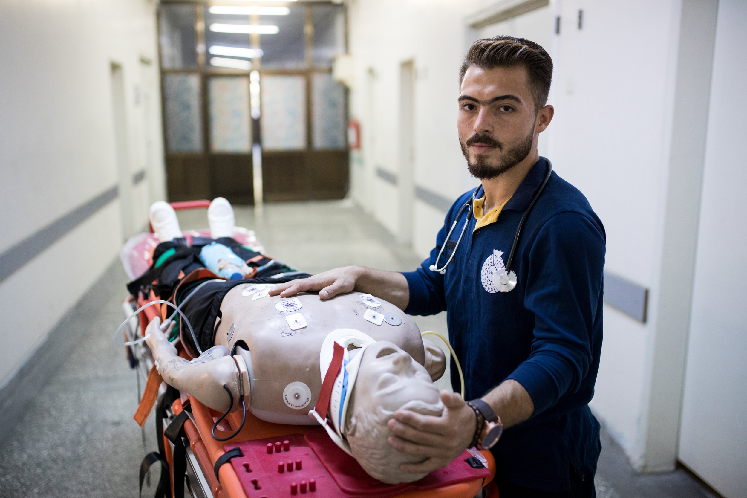 2018-07-02_Muhamed Najar, 24, Paramedic at Sütçü Imam Uni, Kaharamarmas, TK_0547.jpg