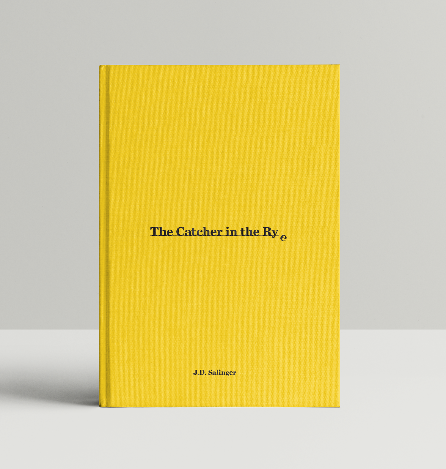 The Catcher in the Rye, J.D. Salinger