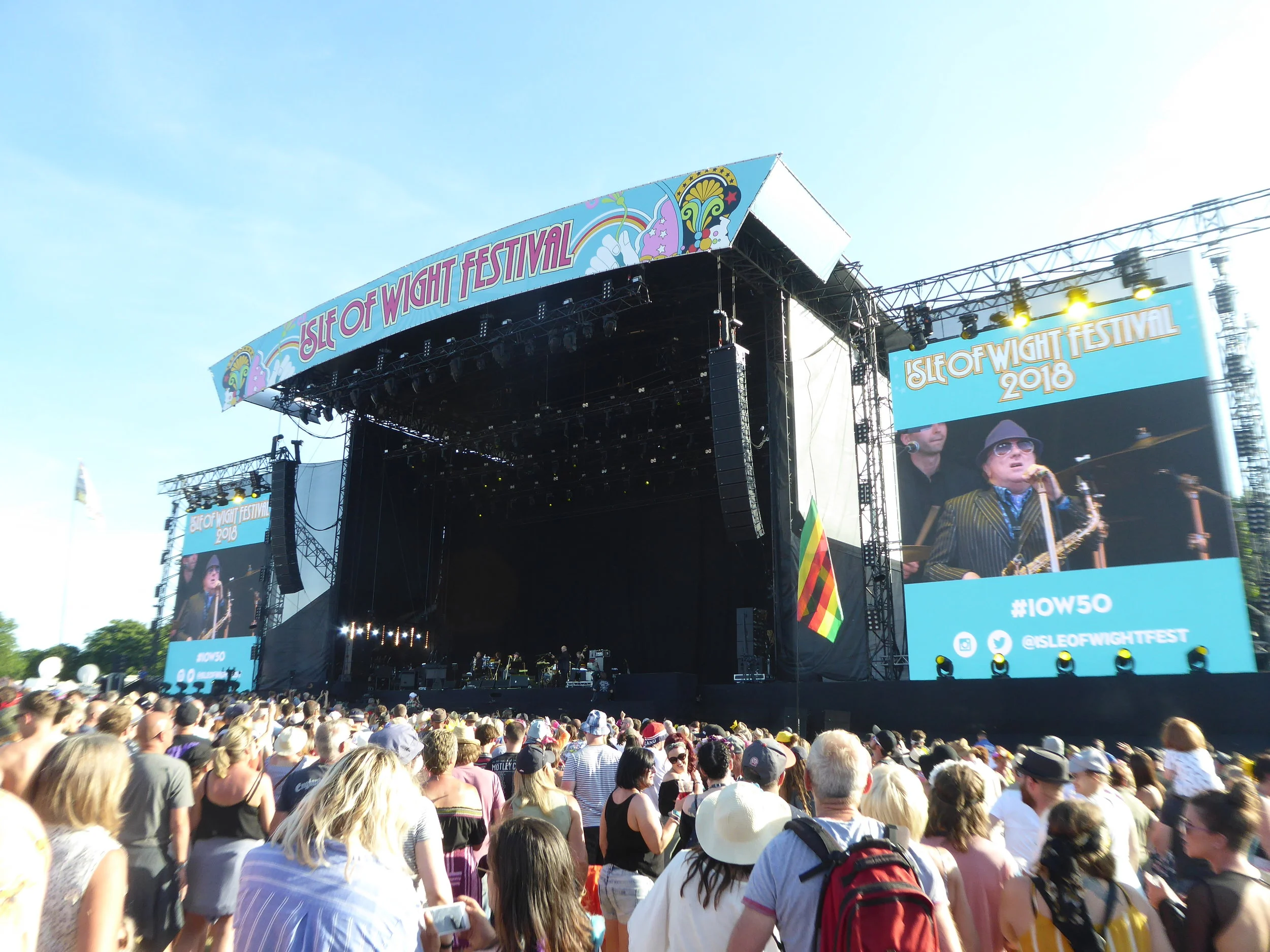 Were you or any of your family at the first Isle of Wight Festival?