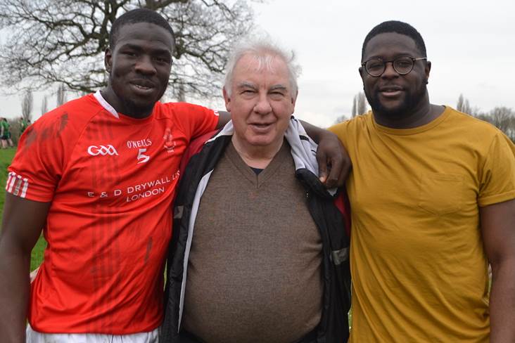 Born in Nigeria, brought up in Louth and now playing GAA in London